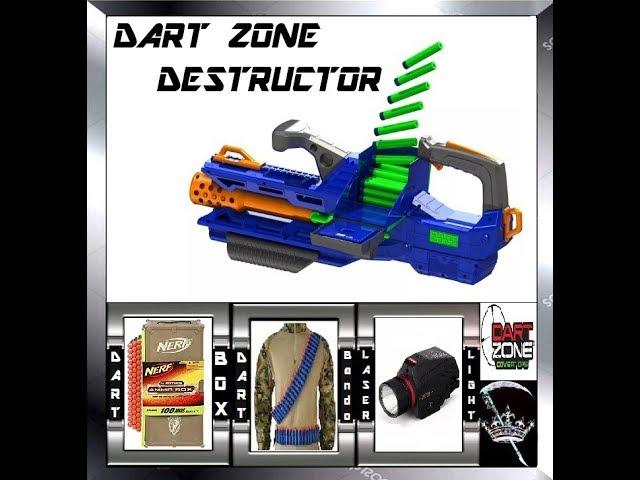 Dart Zone Destructor Loadout!  Its a Freakin Laser!