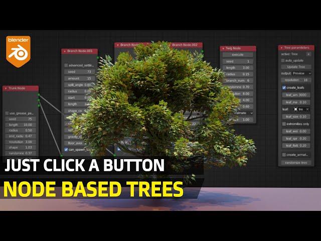 Tutorial: Blender MTree Node Addon - Fast Trees