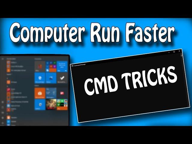 How to Make Computer Run Faster Using CMD[Command Prompt]