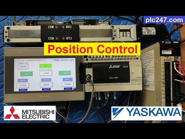 FX3G & Yaskawa Servo "Position Control" Tutorial