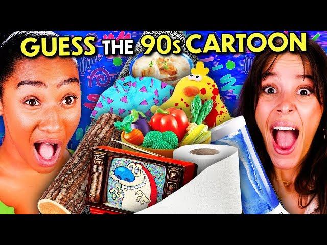 Guess The 90s Cartoon From The Props! | Gen Z Vs. Millennials