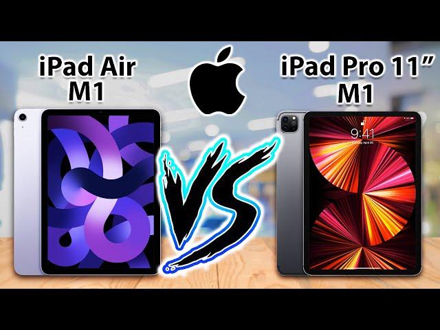 iPad Air M1 vs iPad Pro M1 11' - Specs Review Comparison!