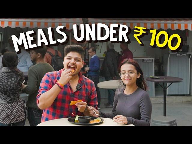 Finding The Best Meals Under ₹100 | Ok Tested