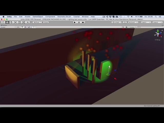 Unity LWRP Particle real time Shadows