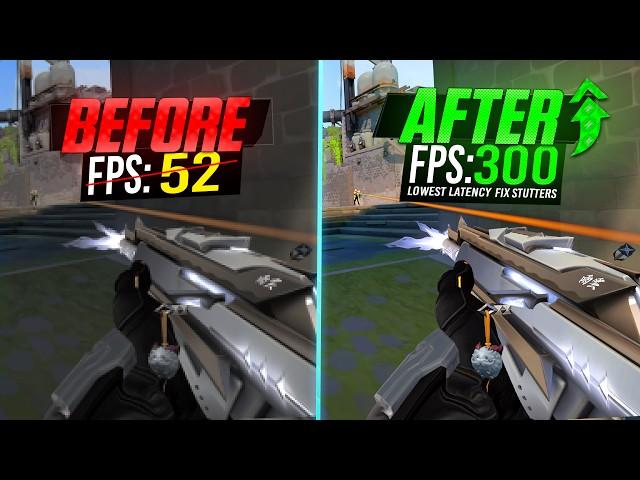  VALORANT: Dramatically increase performance / FPS with any setup! EPISODE 8 BEST Settings 2024 