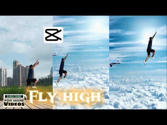 How To Edit Fly High In CAPCUT App | New Trending Edit | Tiktok