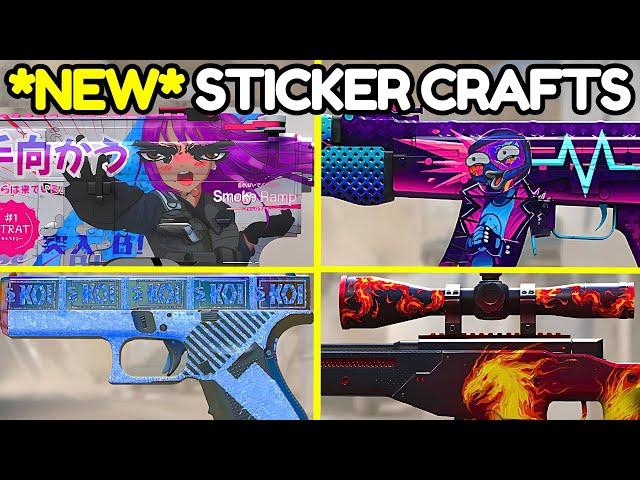 BEST NEW Sticker Crafts After CS2 Update (The Armory STICKER COMBOS)