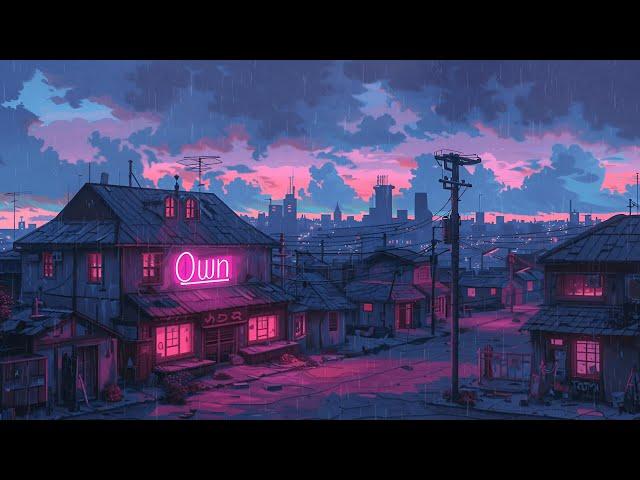 Turn Back Time with Nostalgic Lofi Beats ⏪ 80's & 90's Beats from Another Room  Lofi Rain Playlist