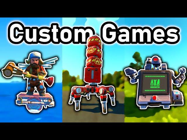 The 10 Best Custom Games for Scrap Mechanic!