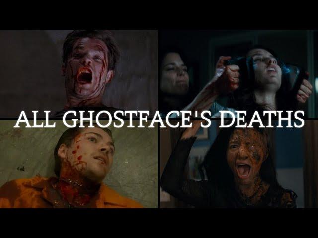 All Ghostface's "Deaths" (Scream-Scream 5) [OLD]