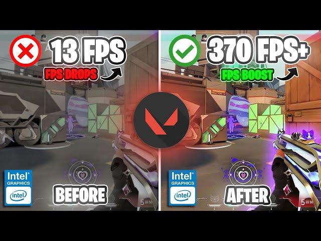 Valorant - Best LAPTOP Settings for FPS BOOST & 0 Latency in 2024!