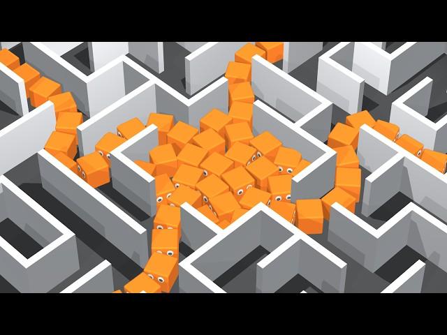 AI Learns to Escape Extreme Maze