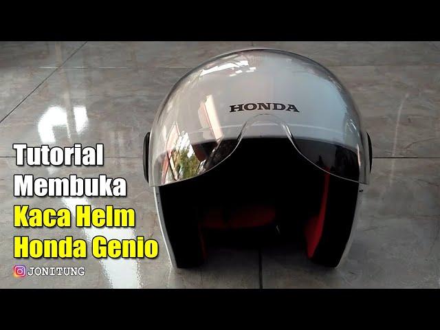 Tutorial Membuka Kaca Helm Honda Genio CBS ISS 2022  Bonus Pembelian