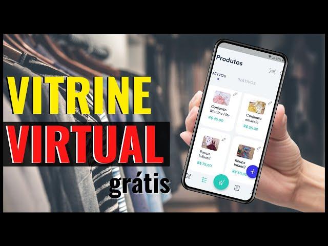 COMO CRIAR VITRINE VIRTUAL GRÁTIS