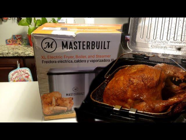 How to Deep fry a Turkey Step by Step | Masterbuilt XL Butterball Electric Turkey Fryer