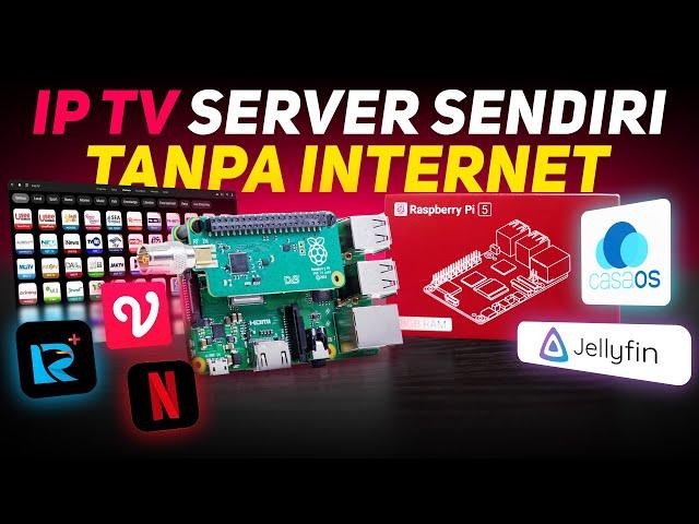 Membuat IP TV Server Dengan Casa OS dan Jellyfin , Ala-ala Ne*TFL*1x Offline