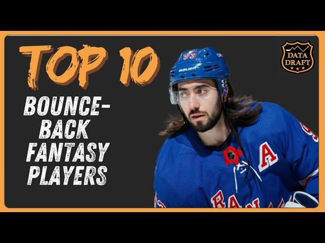 Top 10 Bounce-back Candidates 24-25 NHL Fantasy Hockey