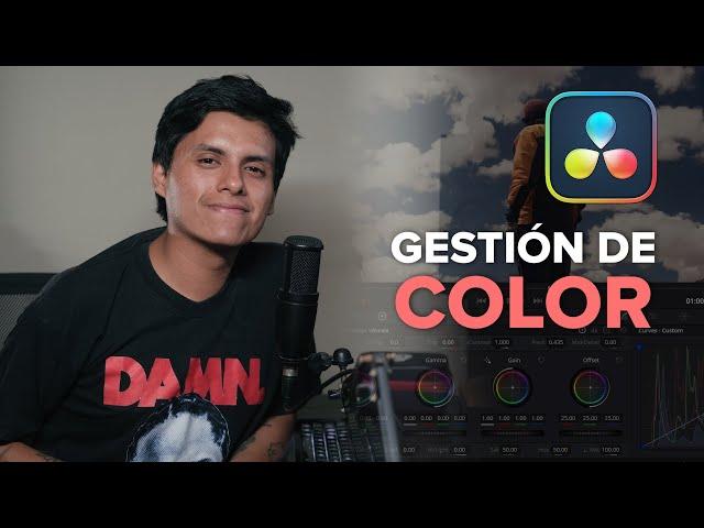 ¡GESTIÓN DE COLOR en DAVINCI RESOLVE! - Tutorial