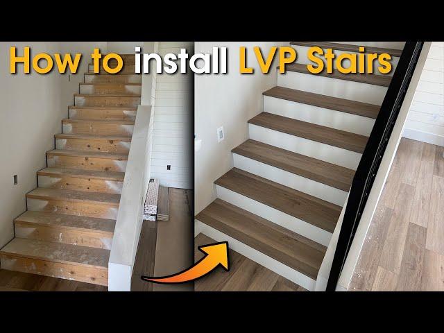 How to install LVP Stairs DIY