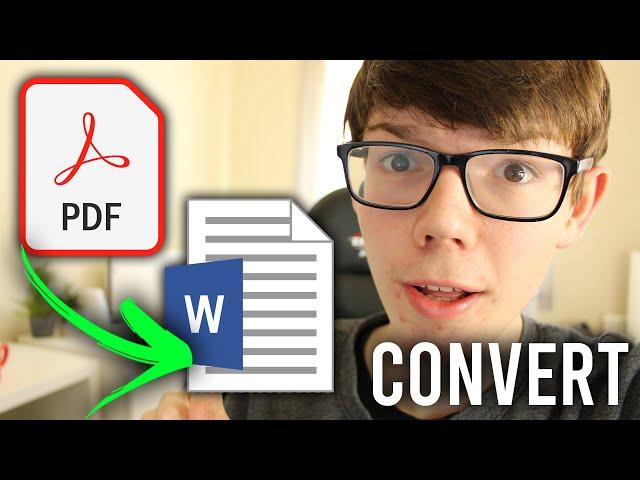 How To Convert PDF To Word Document Online (Free) | Full Guide