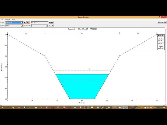 Hec RAS Steady Flow Analysis (Tutorial 1)