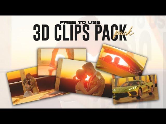 Free to use 3d clips pack || PUBG 3D CLIPS PACK || DOWNLOAD FREE PUBG 3D CLIPS || CRAZY GAMER