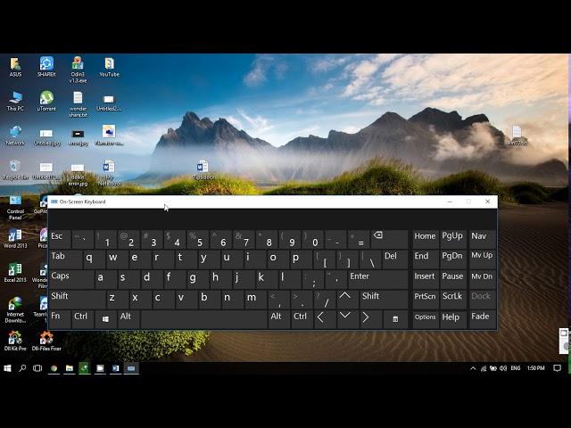 How to type without keyboard in P C & Laptop