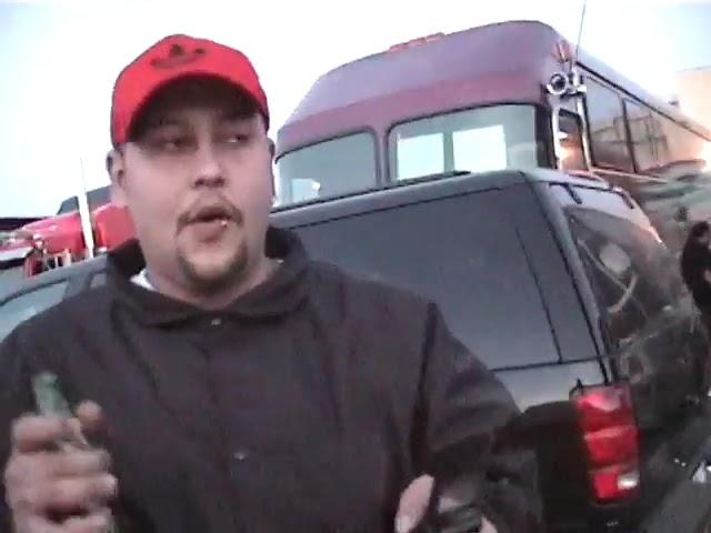 Slipknot's Paul gray - unmasked backstage 2000