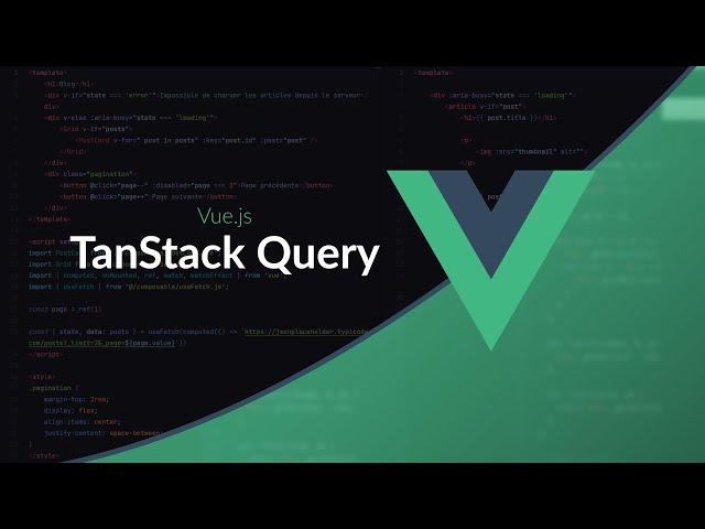 Apprendre Vue.js : Tanstack Vue Query