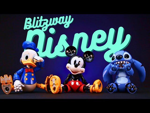 Blitzway 5PRO STUDIO Disney mecha diecast action figure ASMR review!