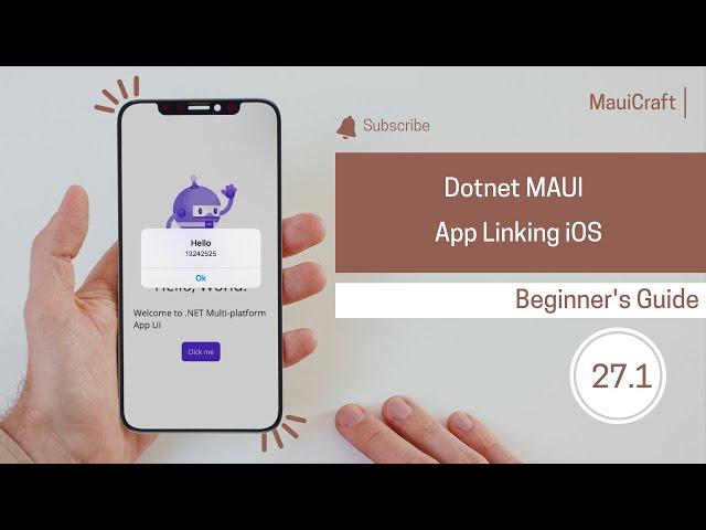 Dotnet Maui iOS App linking