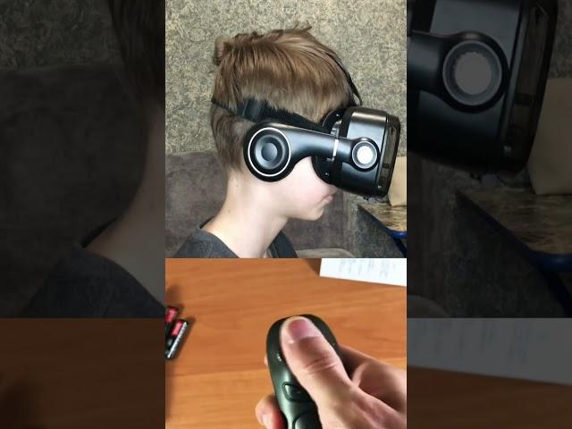 Как работают очки VR для смартфона #shorts How Virtual reality glasses work for a smartphone