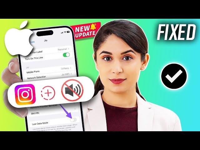 Fix NO SOUND on Instagram Stories 2024 | Instagram Story Music Not Working