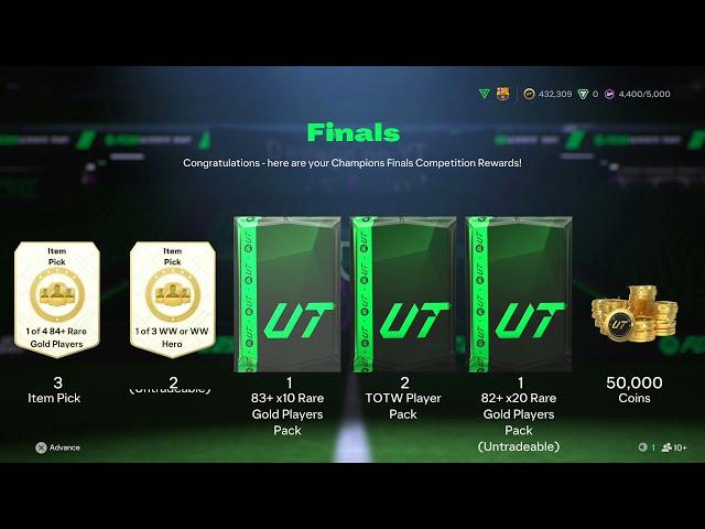 Fut Champ Rewards + Huge store packs (with coins)