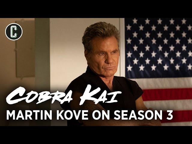 Cobra Kai Season 3: Martin Kove Teases Leadership and Action