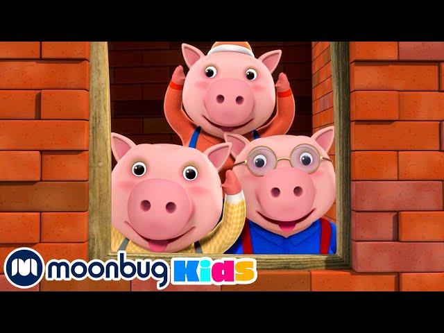 Three Little Pigs | LBB Songs | Sing with Little Baby Bum Nursery Rhymes - Moonbug Kids