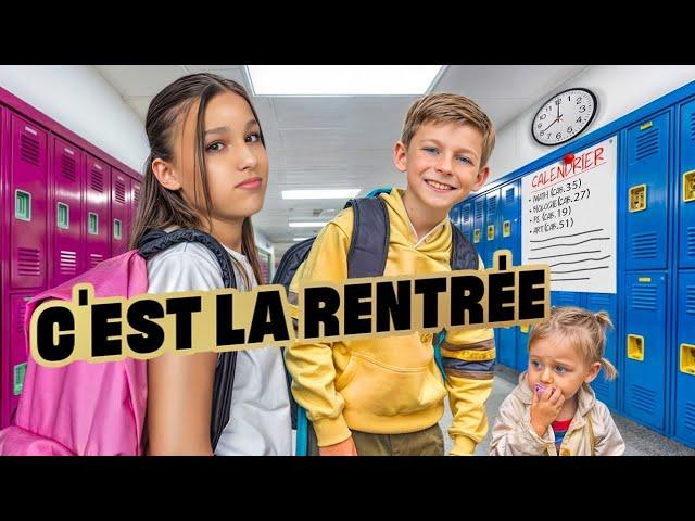 C'EST LA RENTRÉE  COMMENT S'EST PASSÉE LA RENTRÉE DES CLASSES️ VLOG