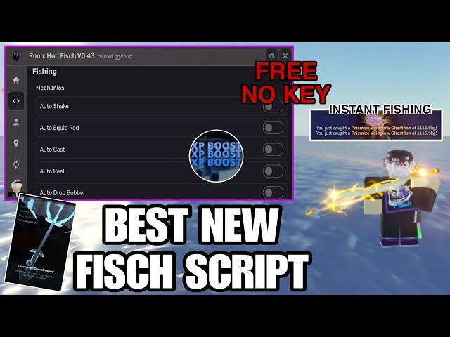 [UPD] Fisch Script GUI Pastebin | FAST AUTO FISH INSTANT FISH DUPE AUTO SELL *NO KEY*