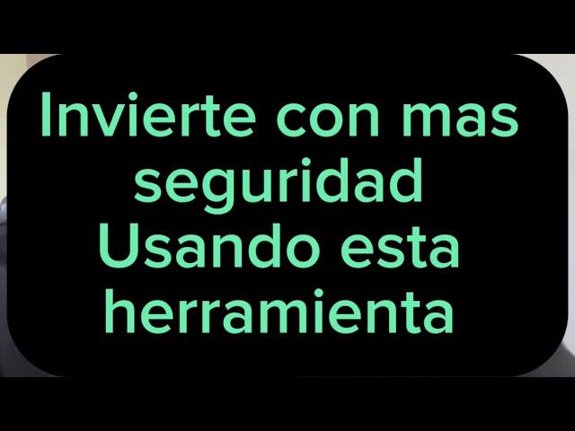 ️Usa esta herramienta gratis y ten más confianza cuando ingreses un trade al mercado.