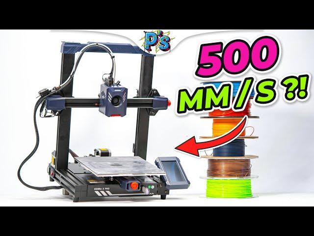 500mm/s drucken mit einem 279€ Drucker? ANYCUBIC KOBRA 2 PRO [Test / Review 2023]