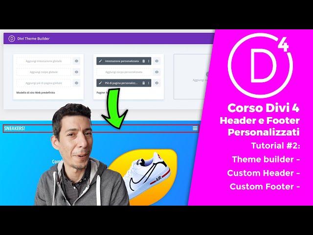 Tutorial Divi 4 - Lezione 2: Menu a schermo intero con il Generatore di Temi