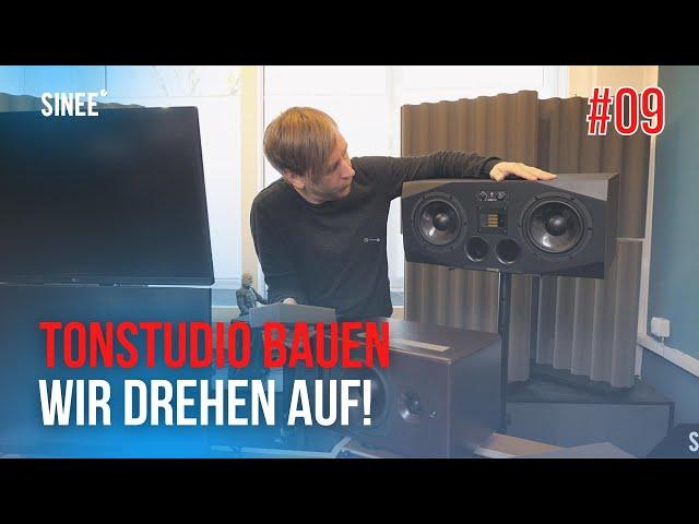 Tonstudio bauen 09 - Die perfekte Abhörposition finden mit den Adam A77X Monitoren & Sonarworks