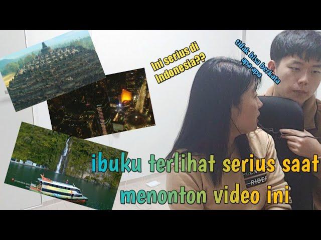 (REACTION) Ibuku pertama kali menonton video wonderful Indonesia. Bagaimana tanggapan dia?