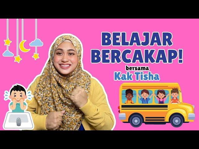 Belajar Bercakap | Kak Tisha | Perkataan Pertana |Anak Kecil Speech Delay