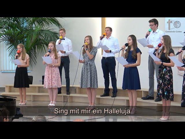 Sing mit mir ein Halleluja