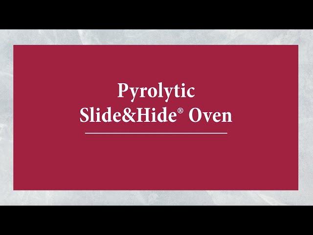 How to use your NEFF B57CR22N0B Pyrolytic Slide&Hide® Oven