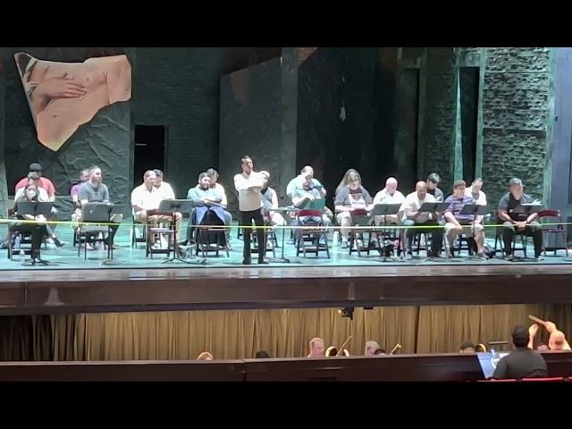 Santiago Ballerini. “Ella mi fu rapita” “parmi veder le lagrime” Duca. Rigoletto/Verdi (rehearsal)