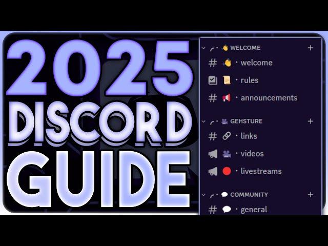 How to Setup a Discord Server 2025 - The ULTIMATE Discord Setup Tutorial WITH Bots!