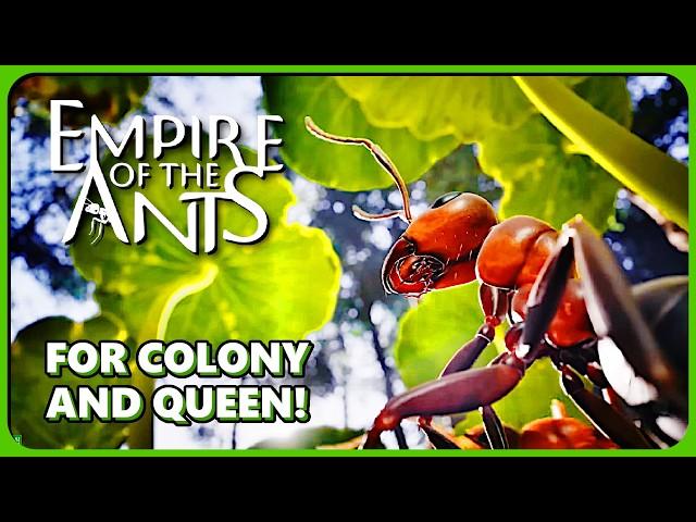 AMAZING NEW ANT COLONY RTS! Empire of the Ants