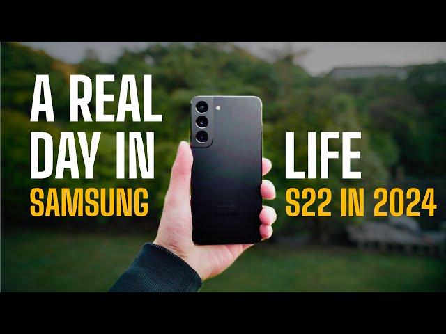 Using the Samsung S22 in 2024! - A Real Day in the Life